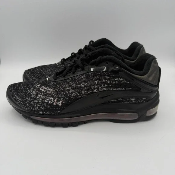 Nike Air Max Deluxe Skepta Black Deep Red Men's Running Shoes Size 9.5 - Picture 3 of 10